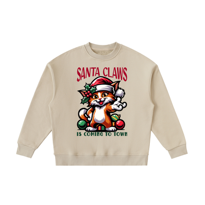 Christmas,Cat,Santa,Claws,Coming,Town,Kids