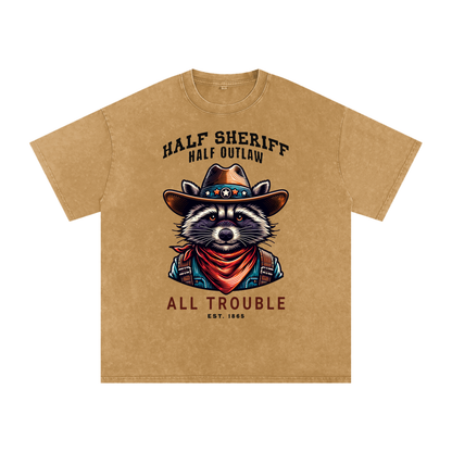 Raccoon,Sheriff,Outlaw,Trouble