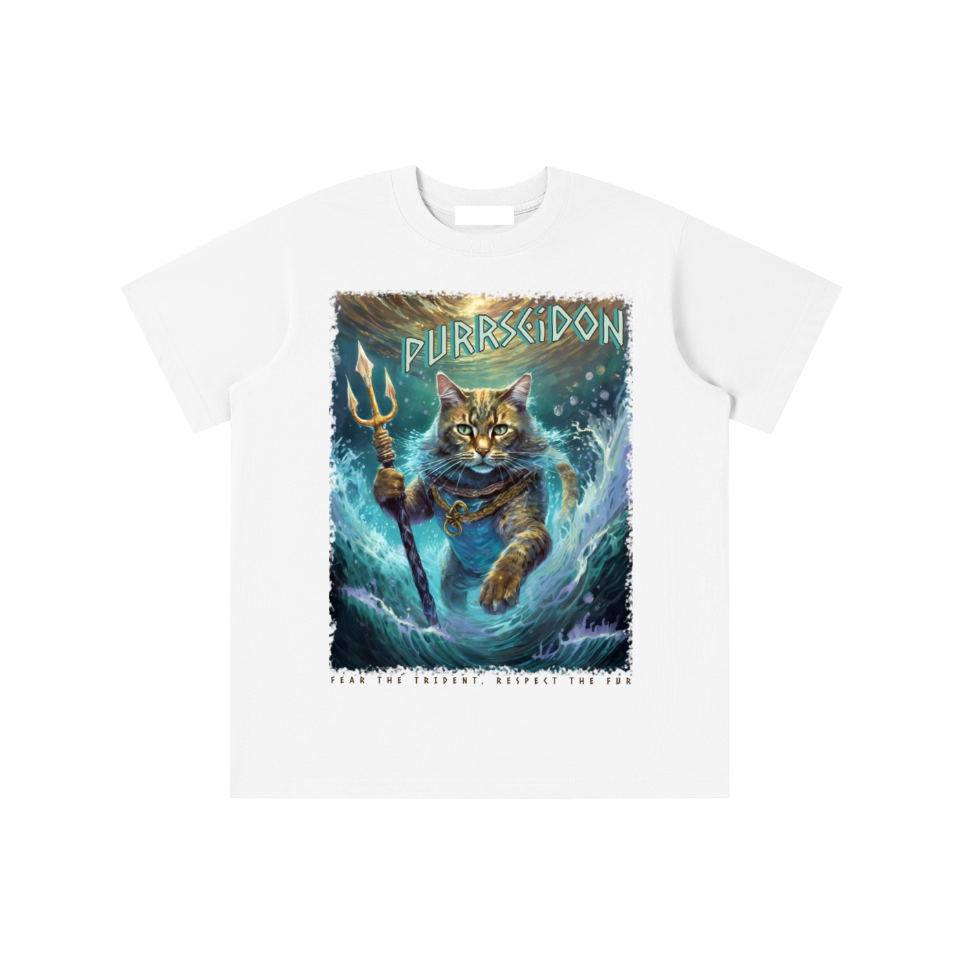Greek,Purrseidon,Cat,Kids