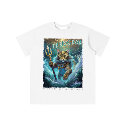 Greek,Purrseidon,Cat,Kids