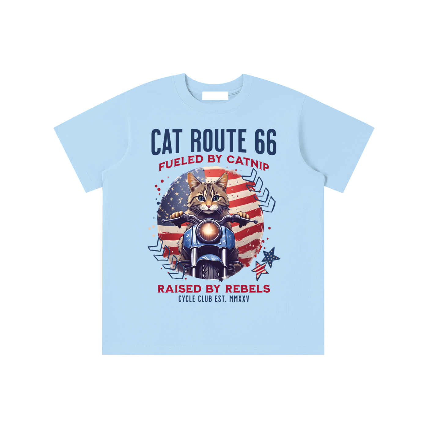 USA,Cat,Route 66,Catnip,Biker,Kids