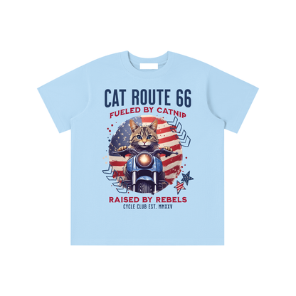 USA,Cat,Route 66,Catnip,Biker,Kids