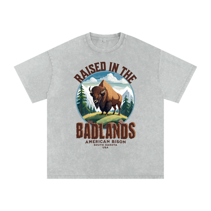 American Bison,Raised in the ,Badlands