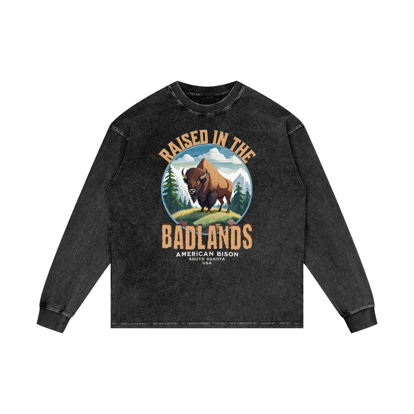 American Bison,Raised by the,Badlands