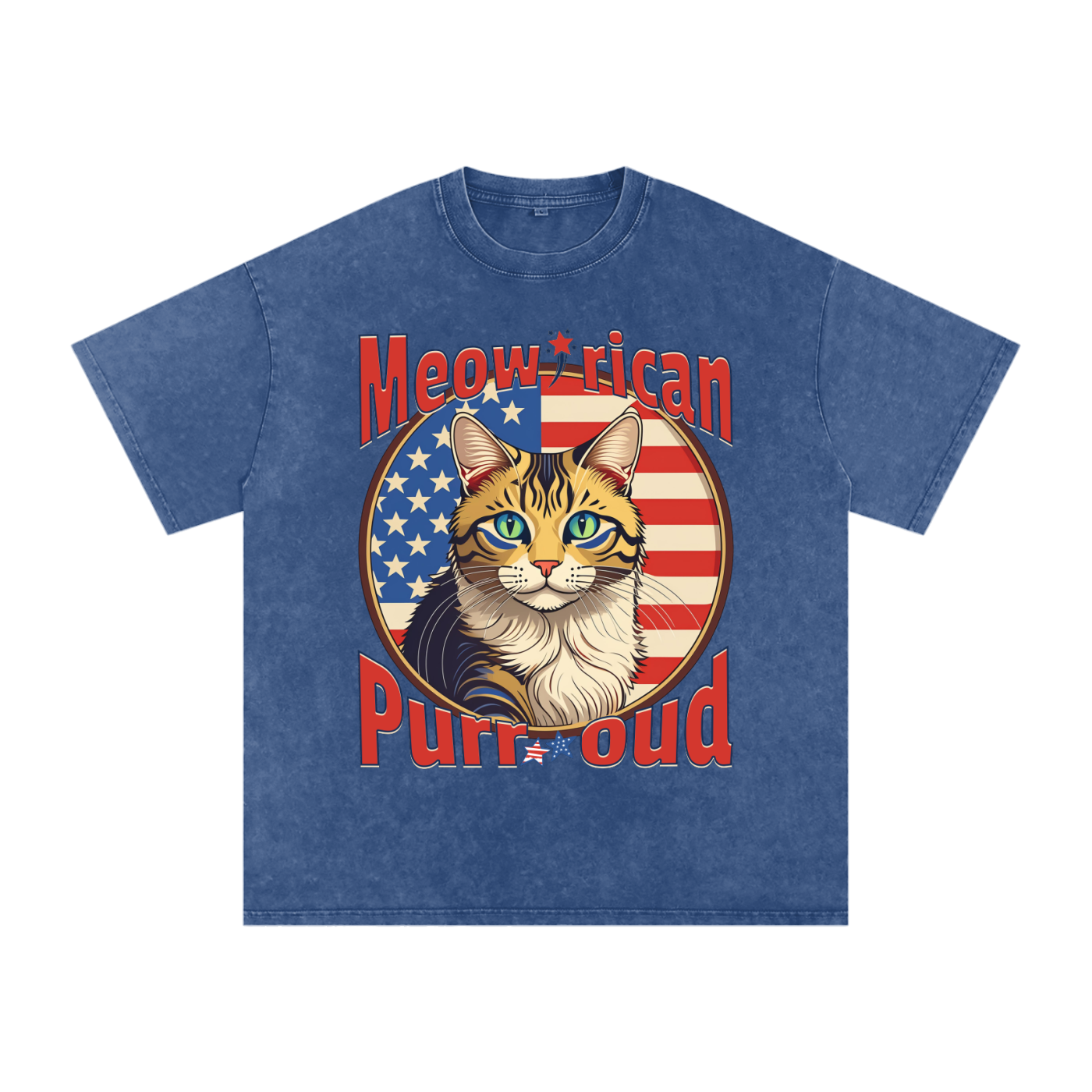 USA ,Cat,Purr-oud