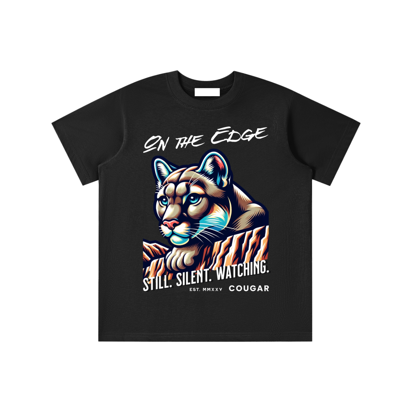 Cougar,Silent,Still,Waiting