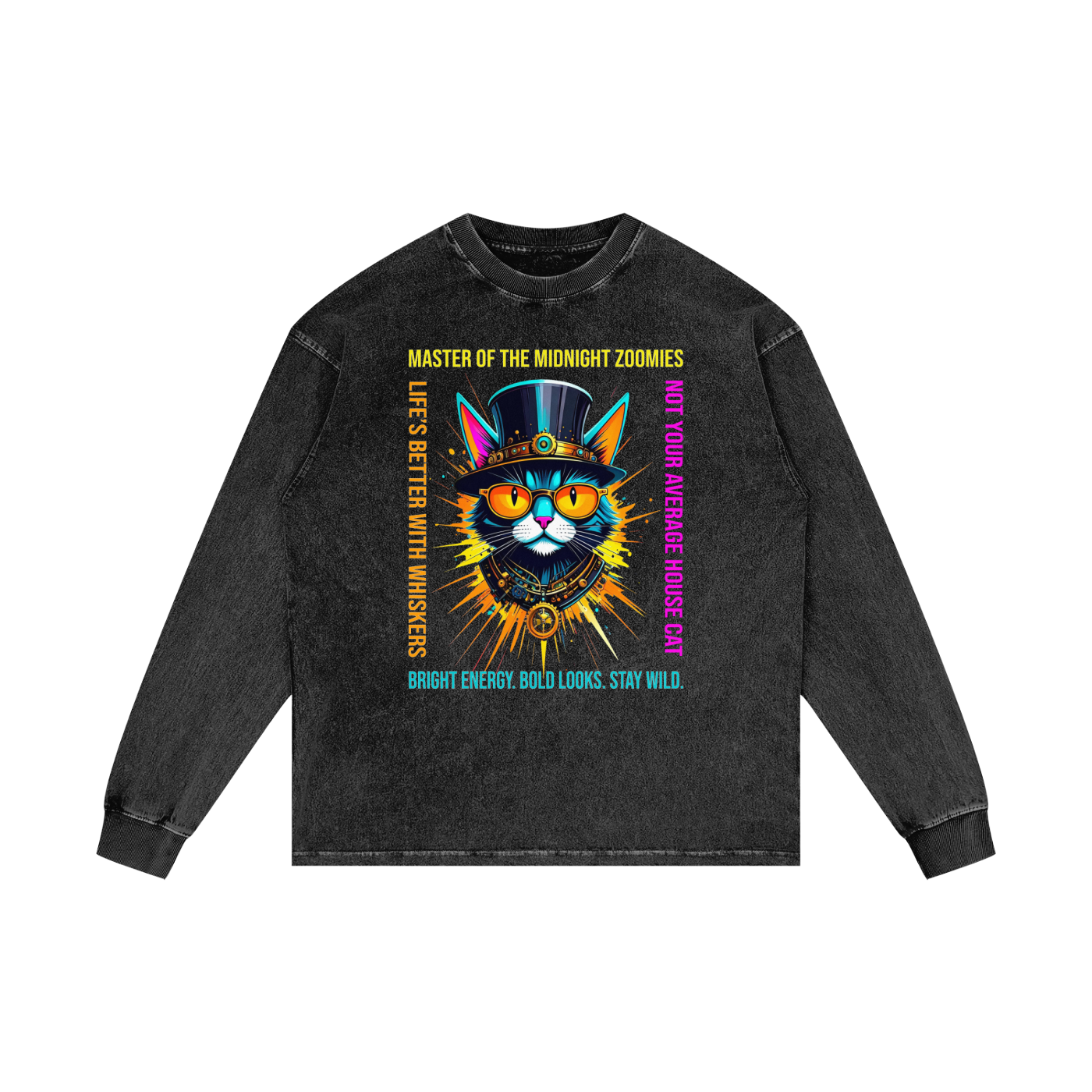Cat,Bright,Bold,Energy