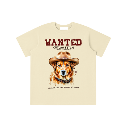 Golden Retriever,Outlaw,Wanted,American Frontier