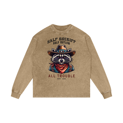 Raccoon,Sheriff,Outlaw,Trouble