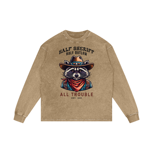 Raccoon,Sheriff,Outlaw,Trouble