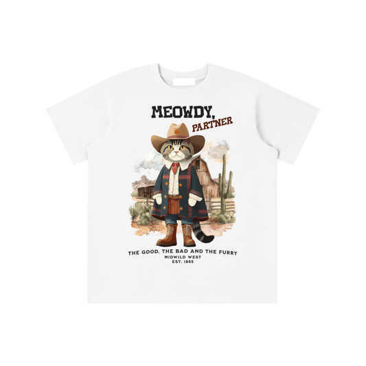 Cat,Meowdy,Western,Kids