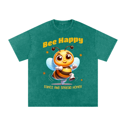 Bee,Happy,Dance,Spread,Honey