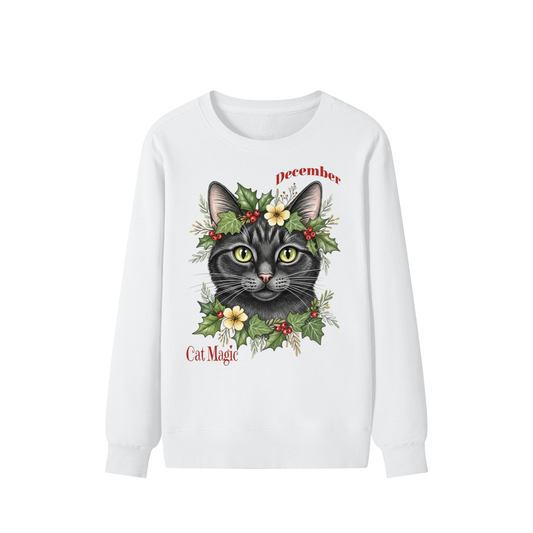 December,Cat,Magic,Holy,Berries