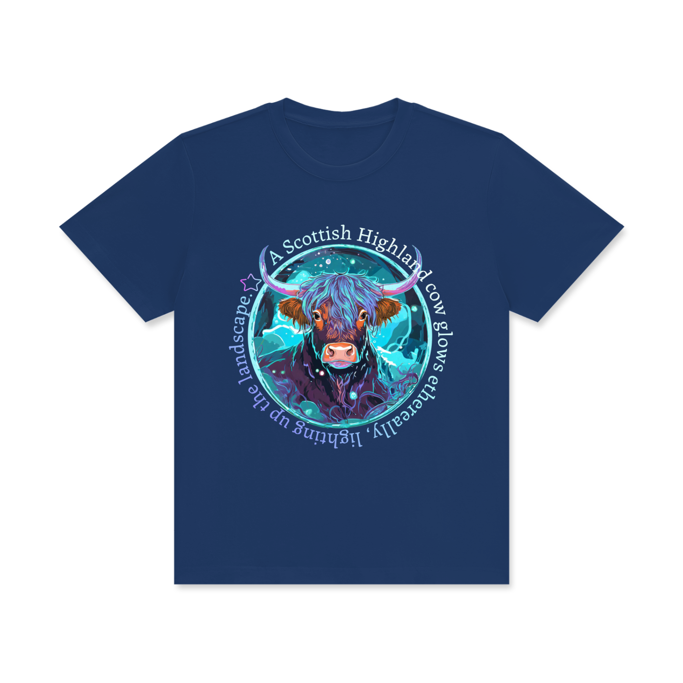 Luminous,Highland,Cow