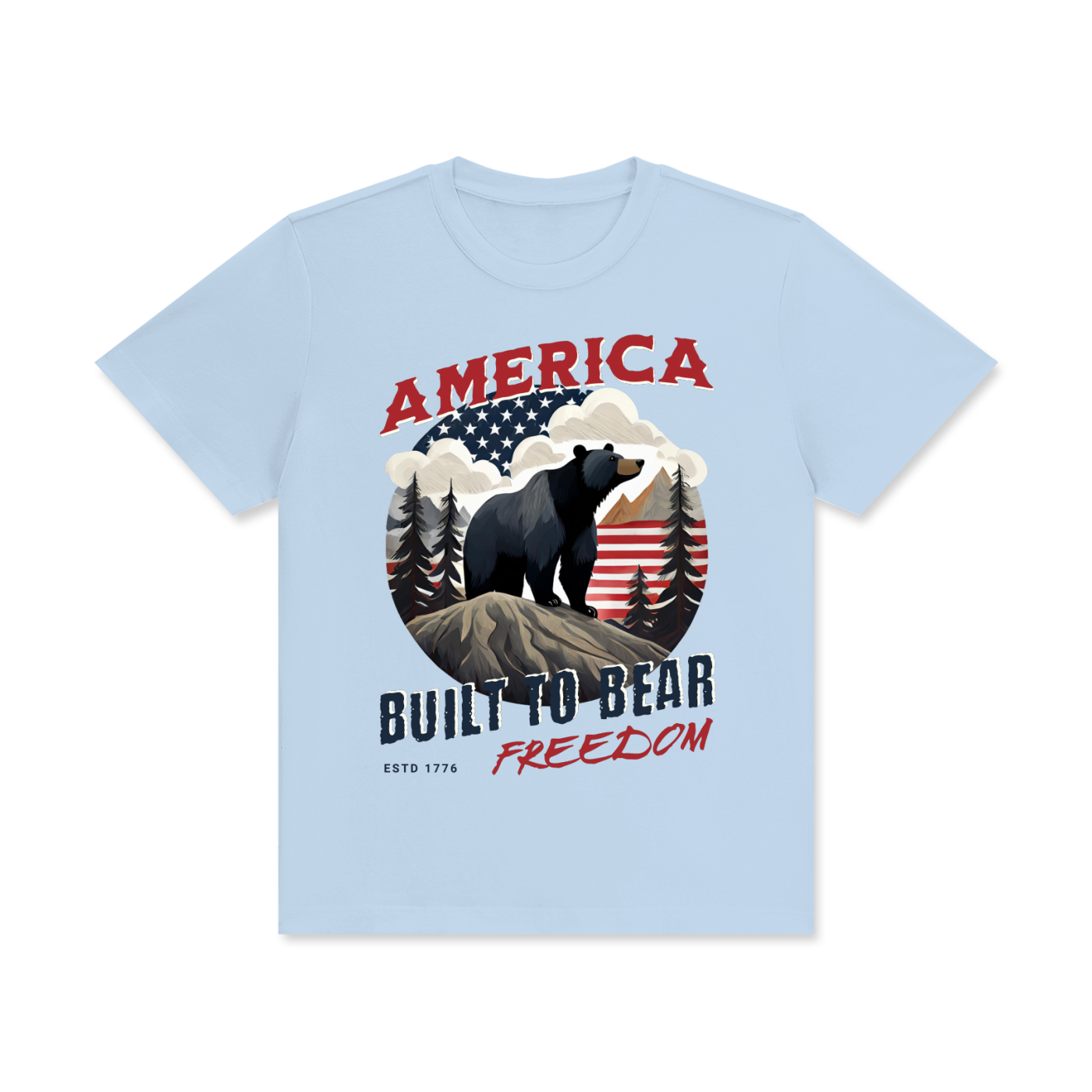 America,Born,Freedom,Bear