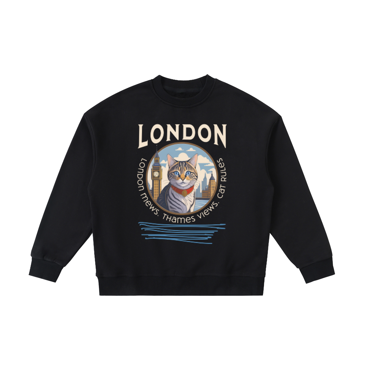 Cat,London,Thames,Kids