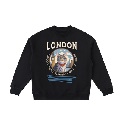 Cat,London,Thames,Kids