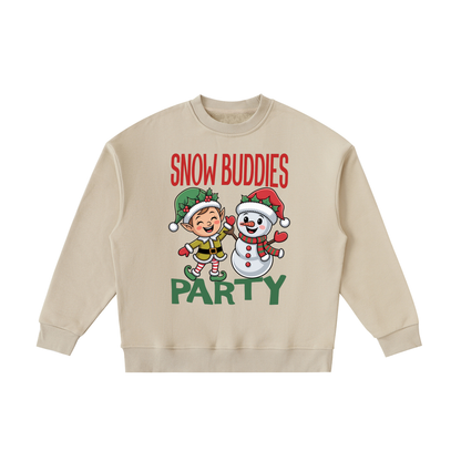 Kids,Christmas,Elf,Snowman,Party,Buddies