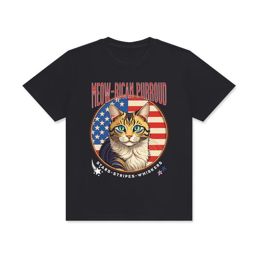American,Cat,Proud