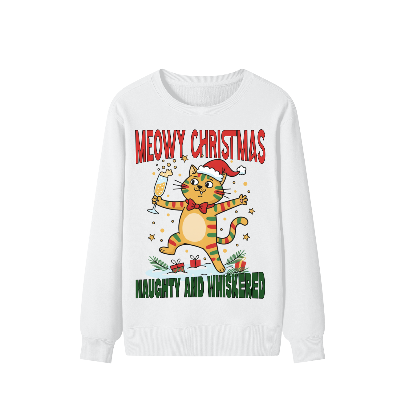 Meowy,Christmas,Cat,Naughty,Whiskered