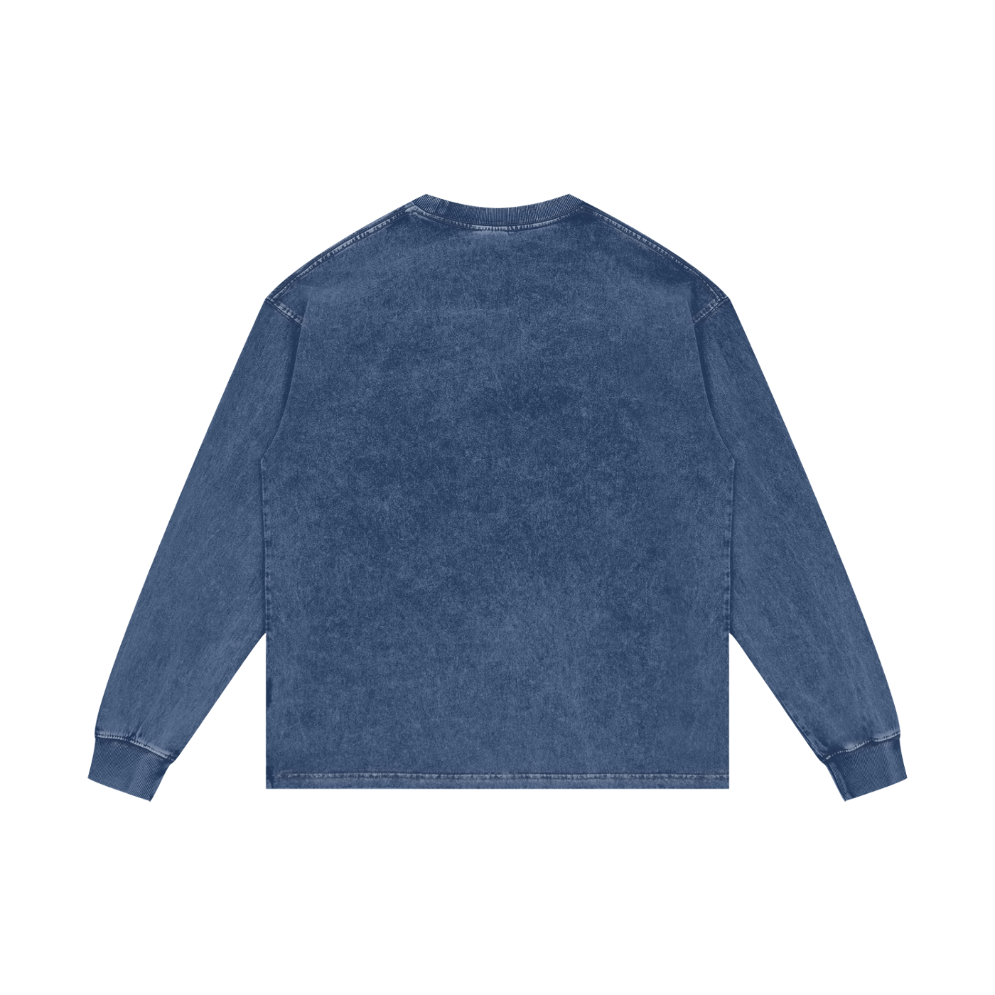 Meow-rican Purroud (American Pride) Acid Wash Oversize Long Sleeve T-Shirt