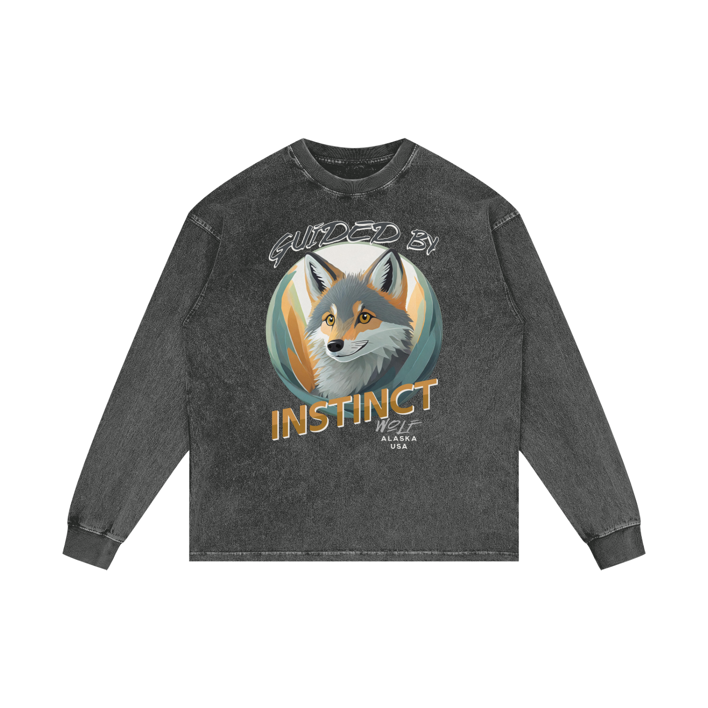 Wolf,Guided by,Instinct