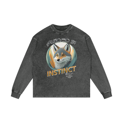 Wolf,Guided by,Instinct