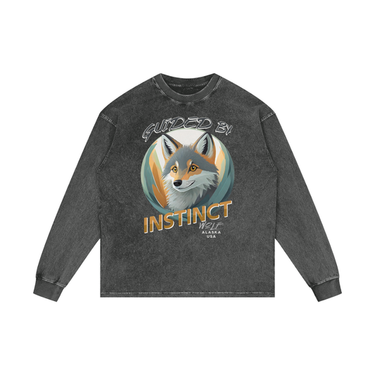 Wolf,Guided by,Instinct