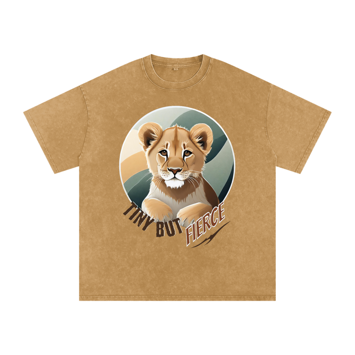 Lion Cub,Tiny,But Fierce