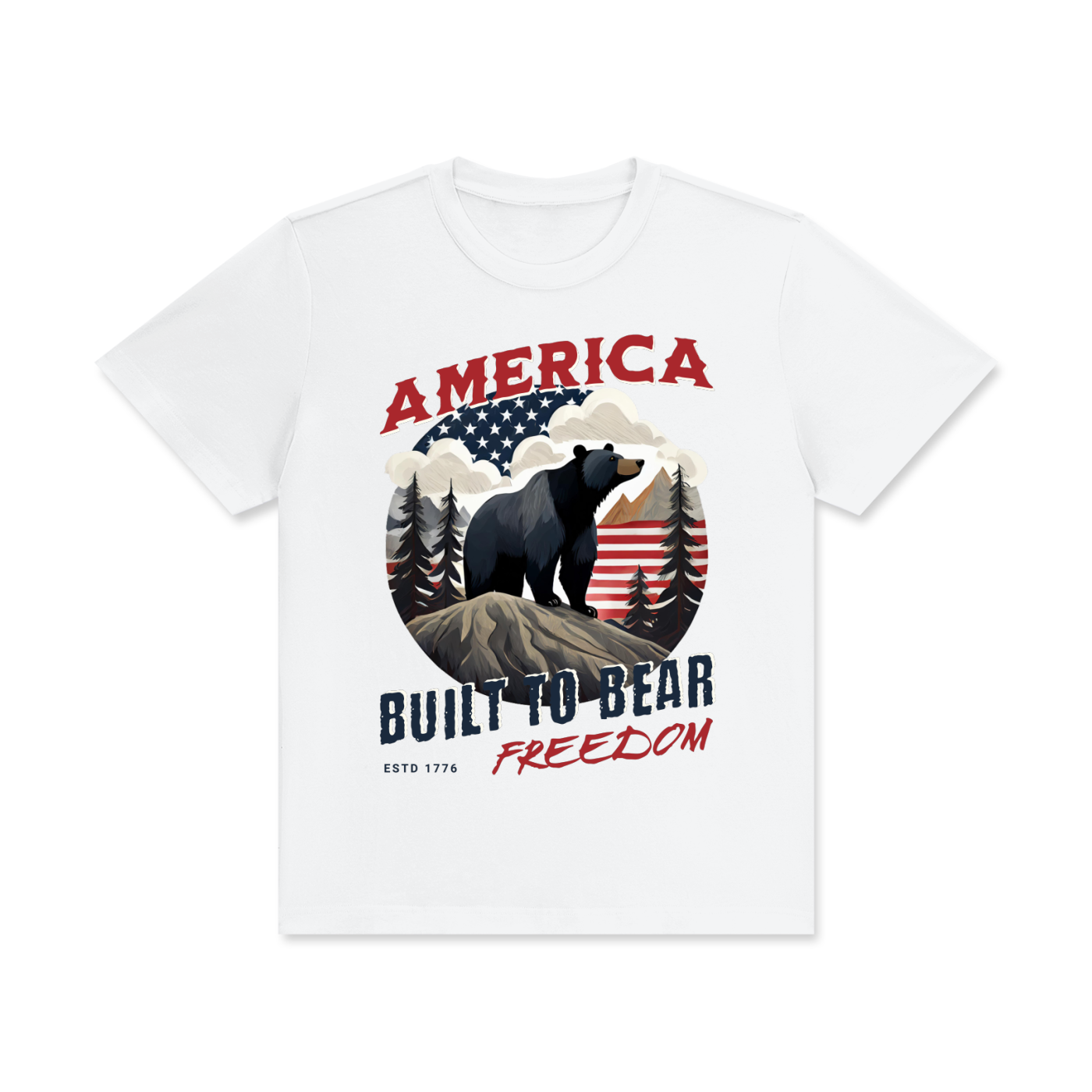 America,Born,Freedom,Bear