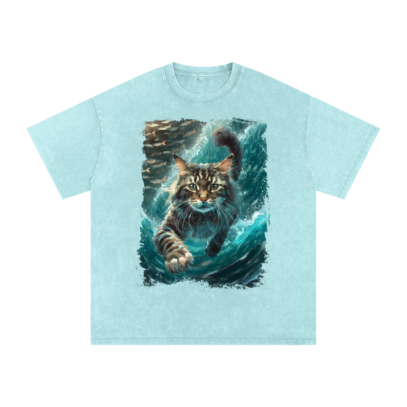 Cat,Swimming