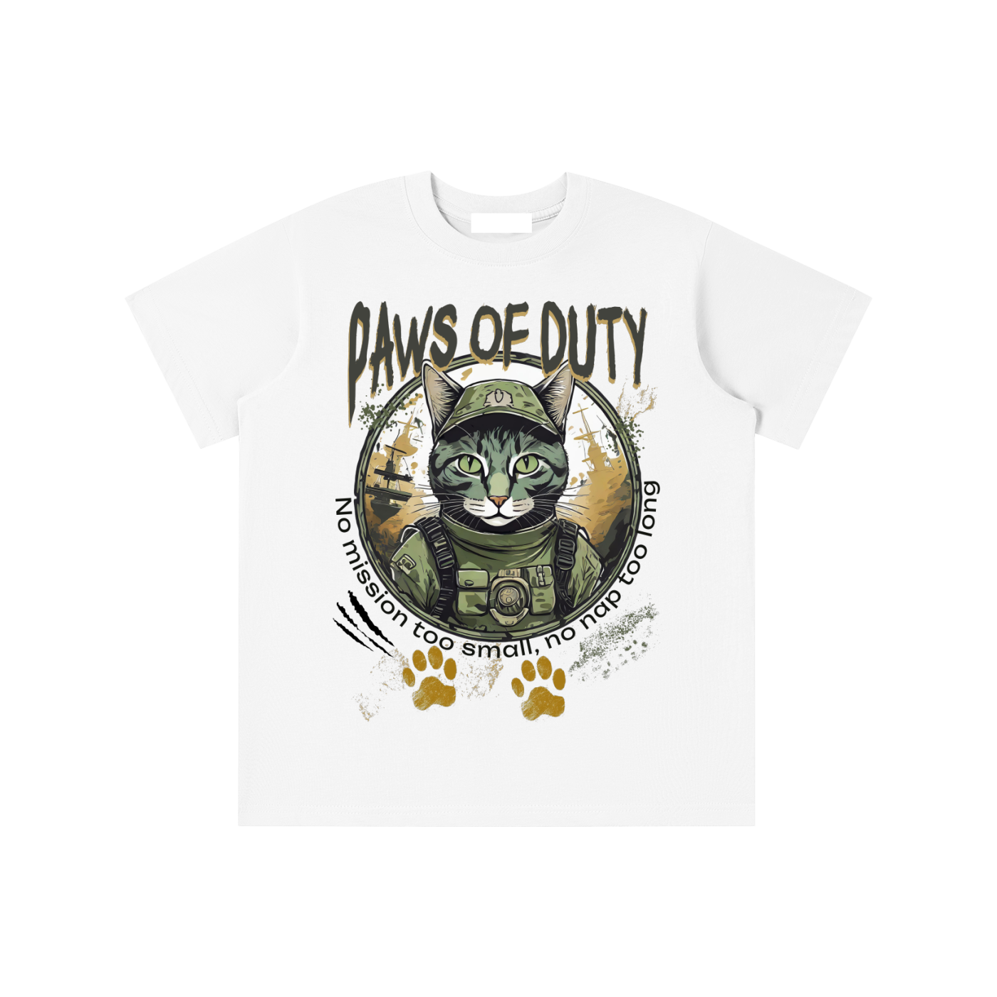 Army,Cat,Paws,Duty,Kids