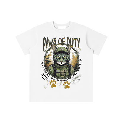 Army,Cat,Paws,Duty,Kids