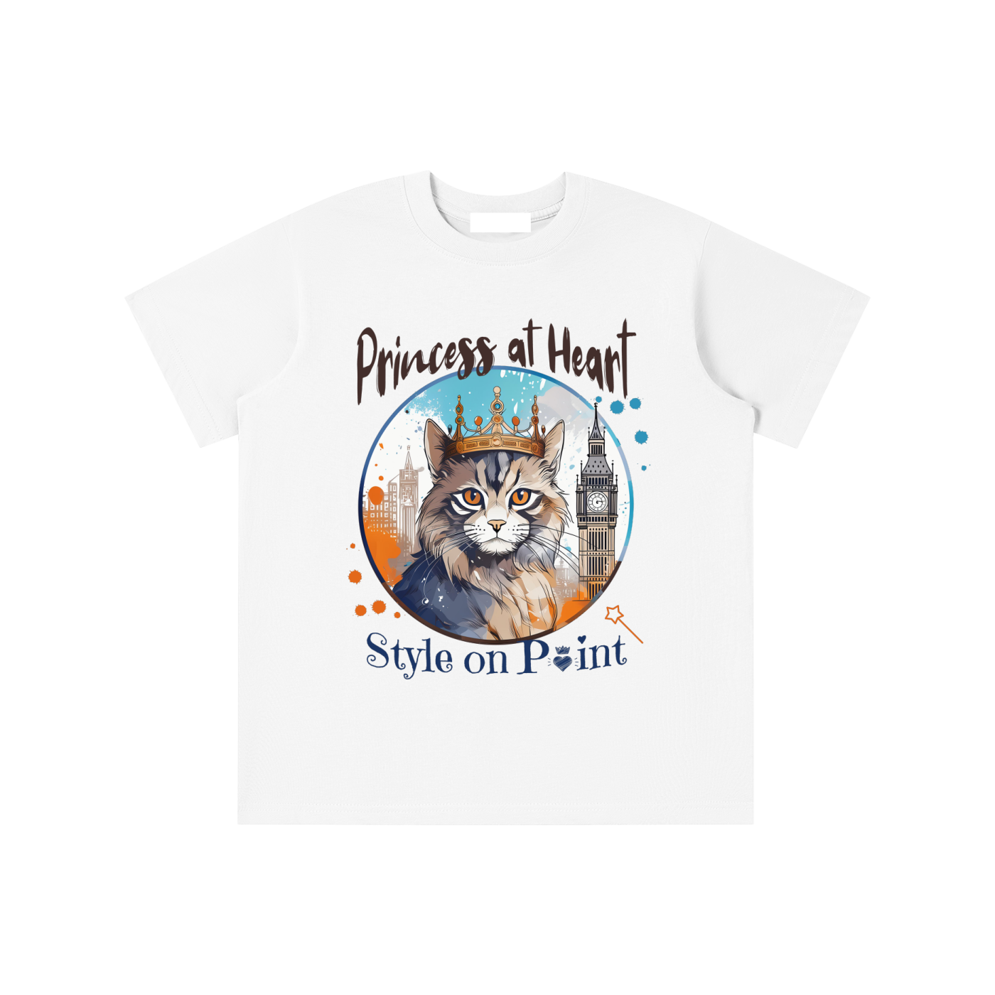 Cat,Princess,Heart,Kids