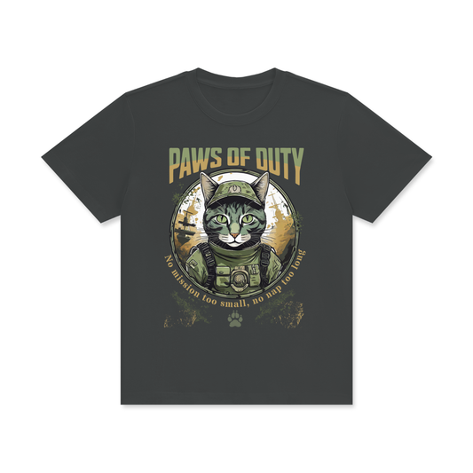 Army,Cat,Paw,Duty