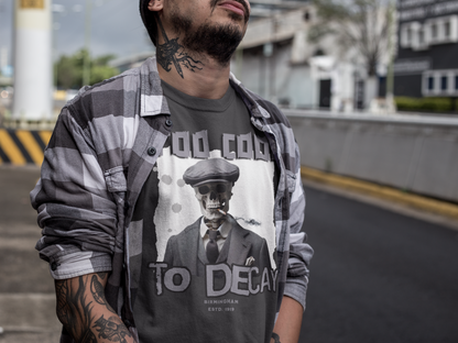 TOO COOL TO DECAY, SKELETON - Unisex Classic Crew Neck Cotton T-Shirt