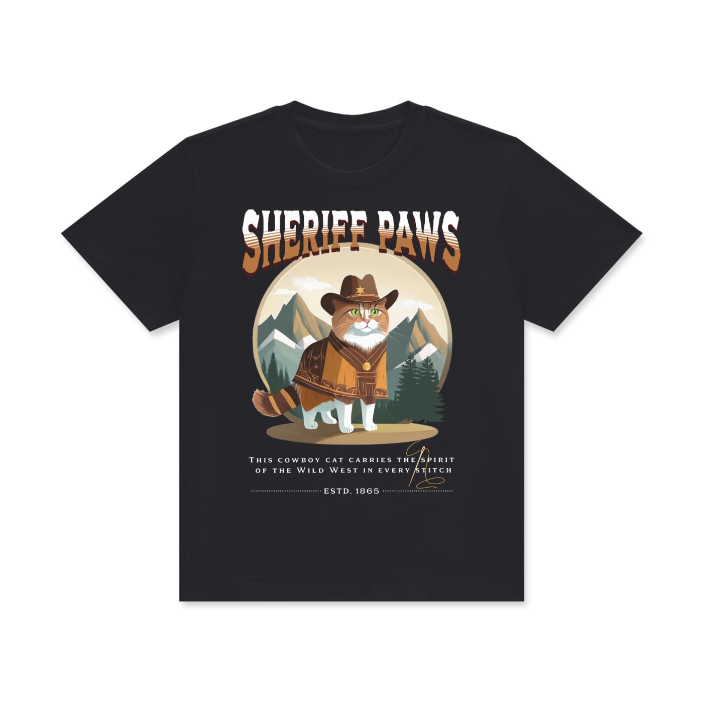 Cat,Sheriff,Wild West