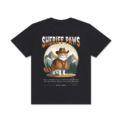 Cat,Sheriff,Wild West