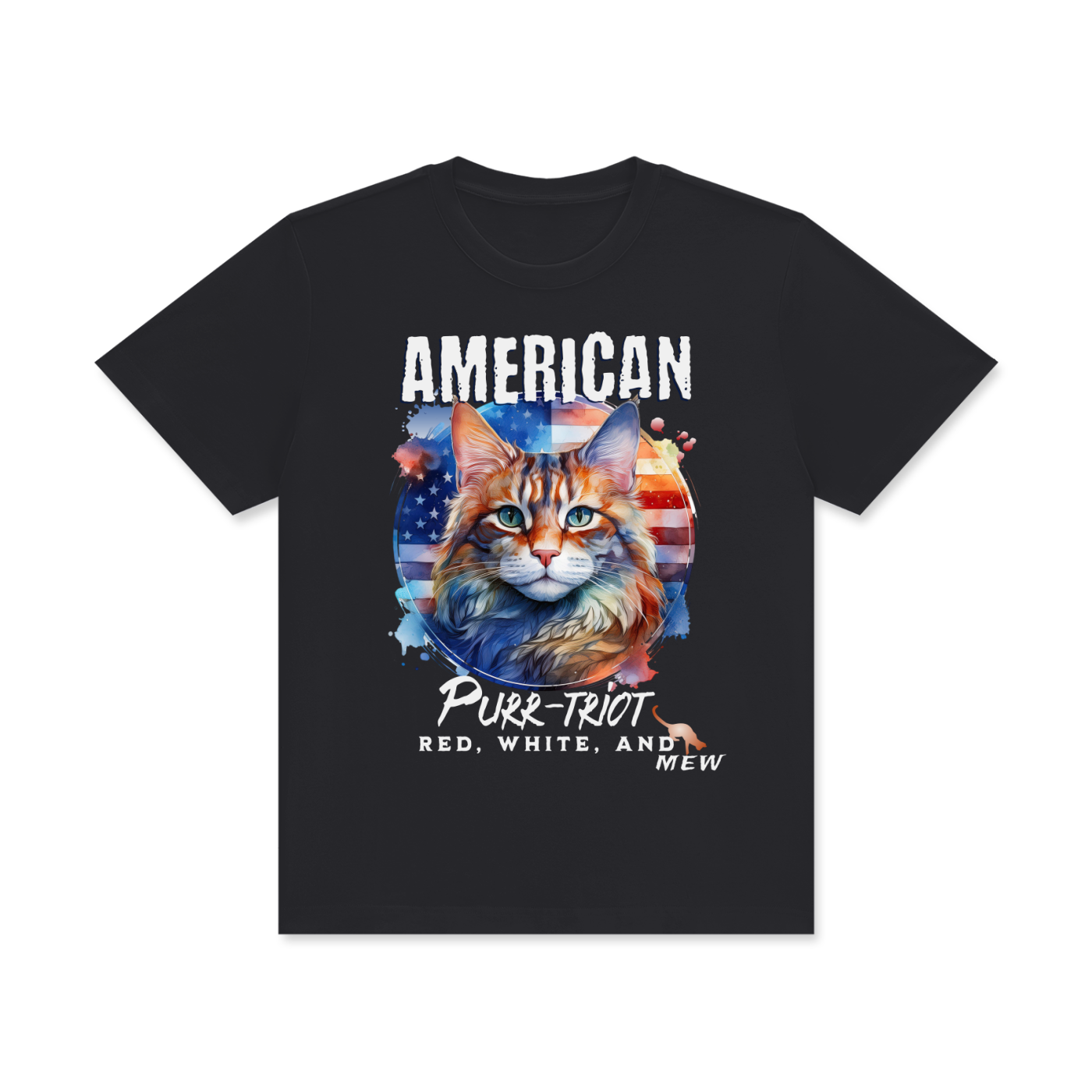Cat,American,Purr-triot,Mew