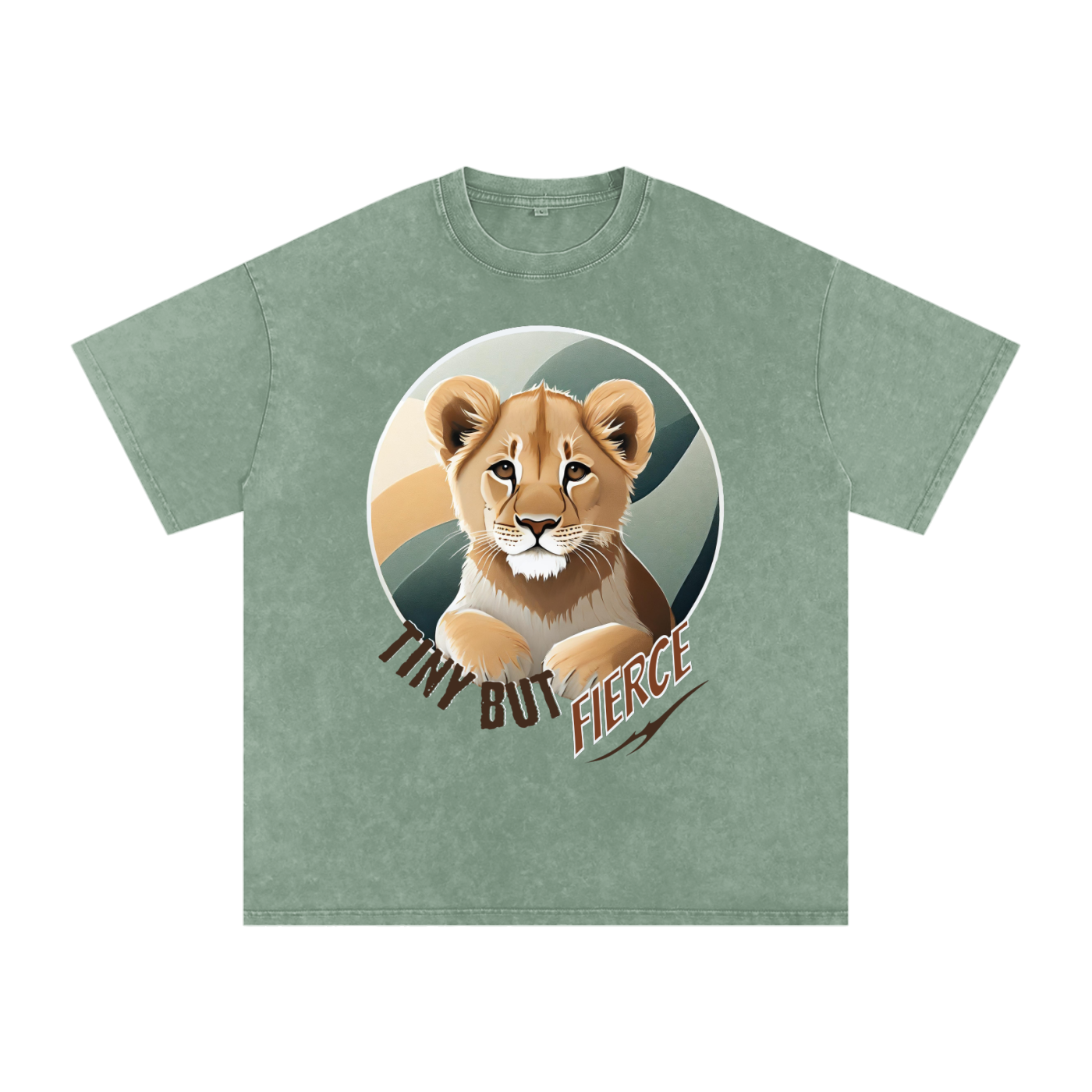 Lion Cub,Tiny,But Fierce