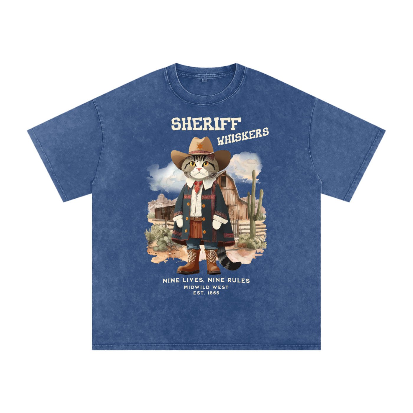 Cat,Sheriff Whiskers,Western