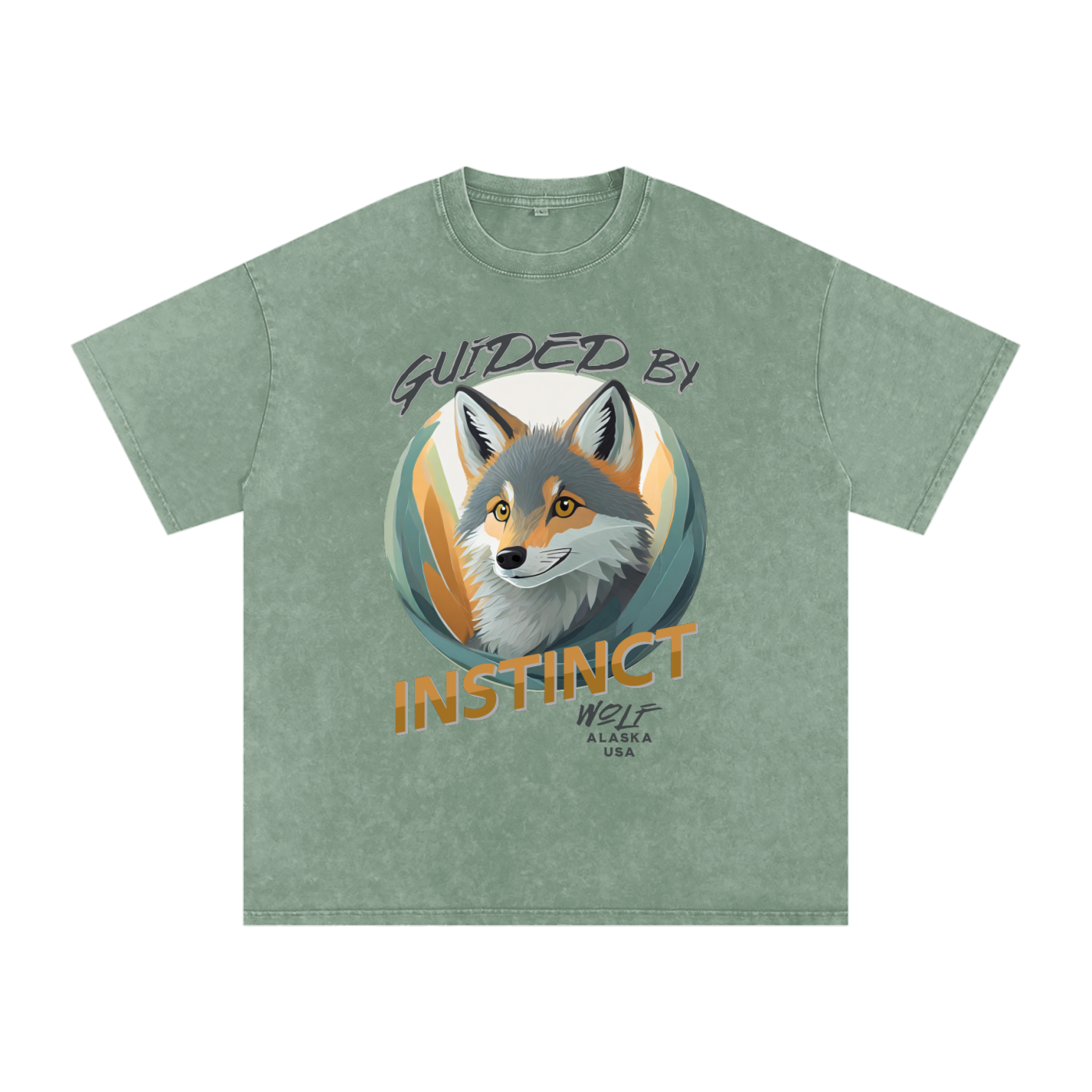 Wolf,Guided by,Instinct