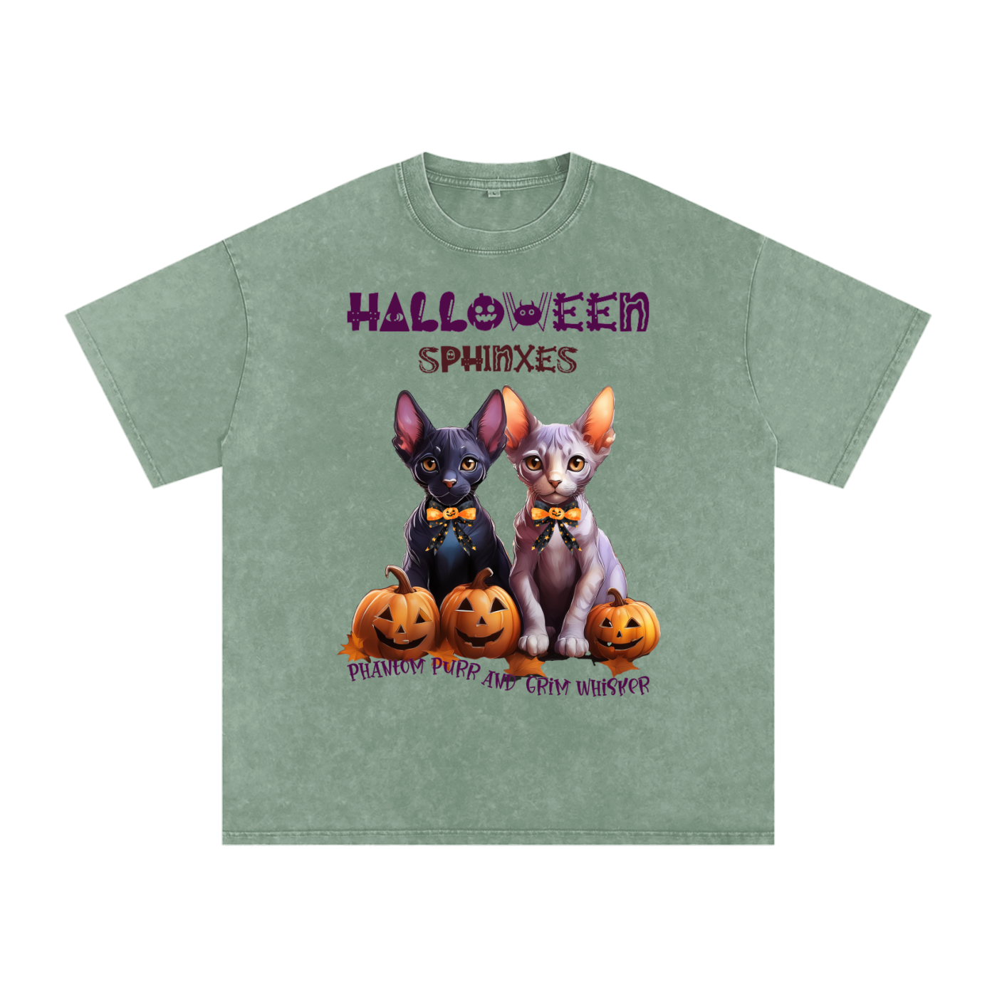 Halloween,Sphinx Cats