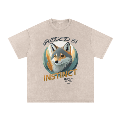 Wolf,Guided by,Instinct