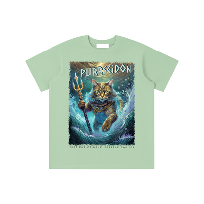 Purrseidon,Greek,Cat,Kids