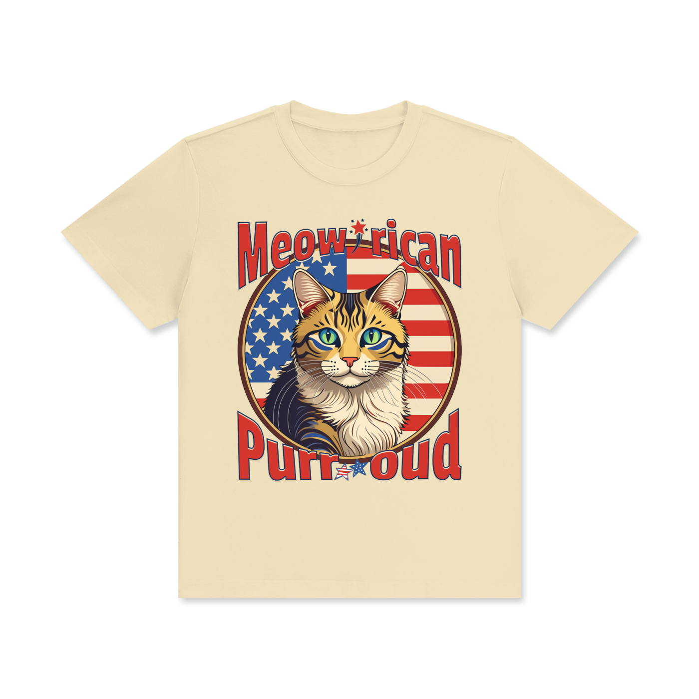 USA,Cat,Meow-rican,Purr-oud