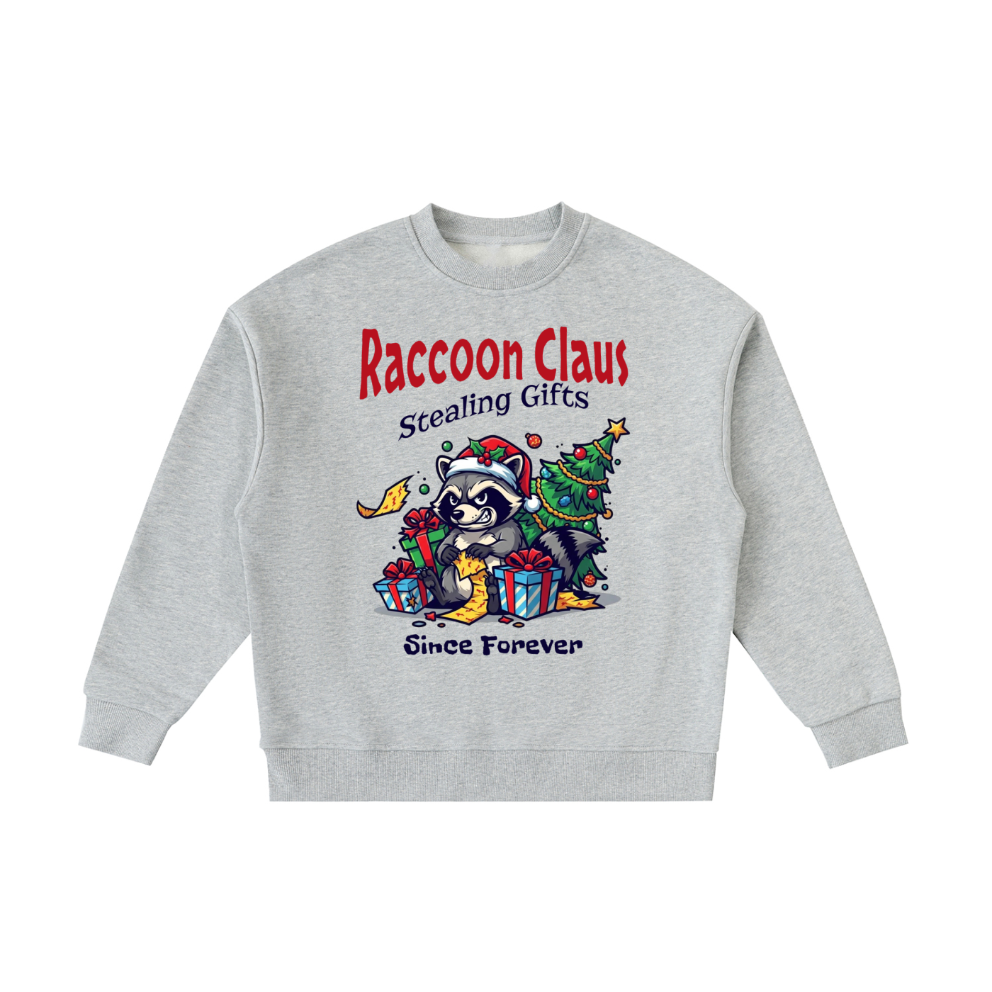 Raccoon,Stealing,Christmas,Kids