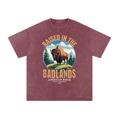 American Bison,Raised by the,Badlands