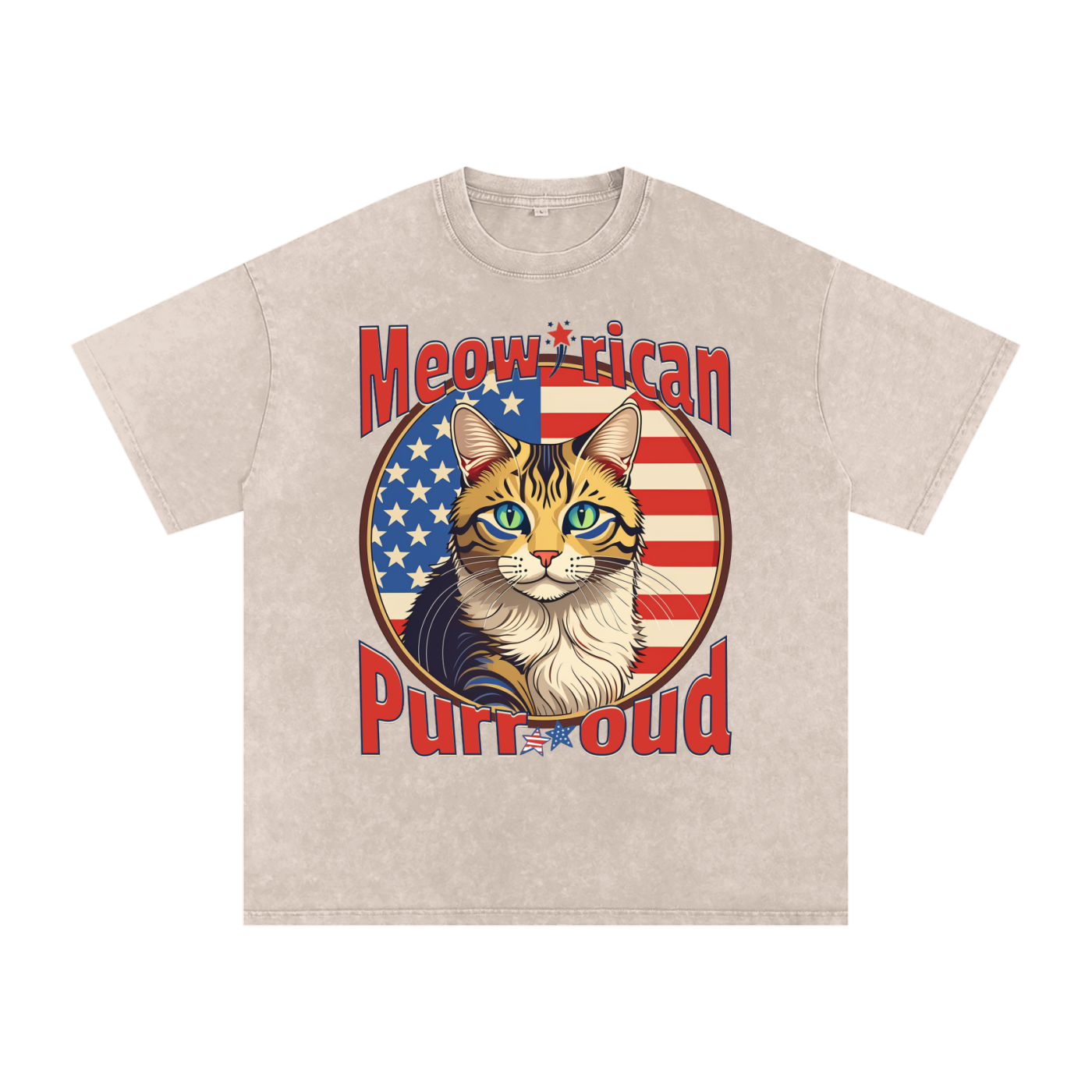 USA,Cat,Meow-rican,Purr-oud