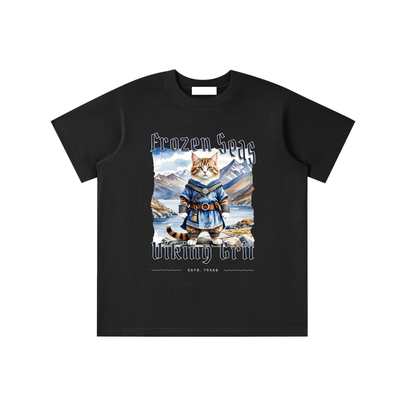 Cat,Viking,Grit,Kids